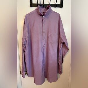 Purple Long Sleeved Men’s Dress Shirt 18.5 37/38